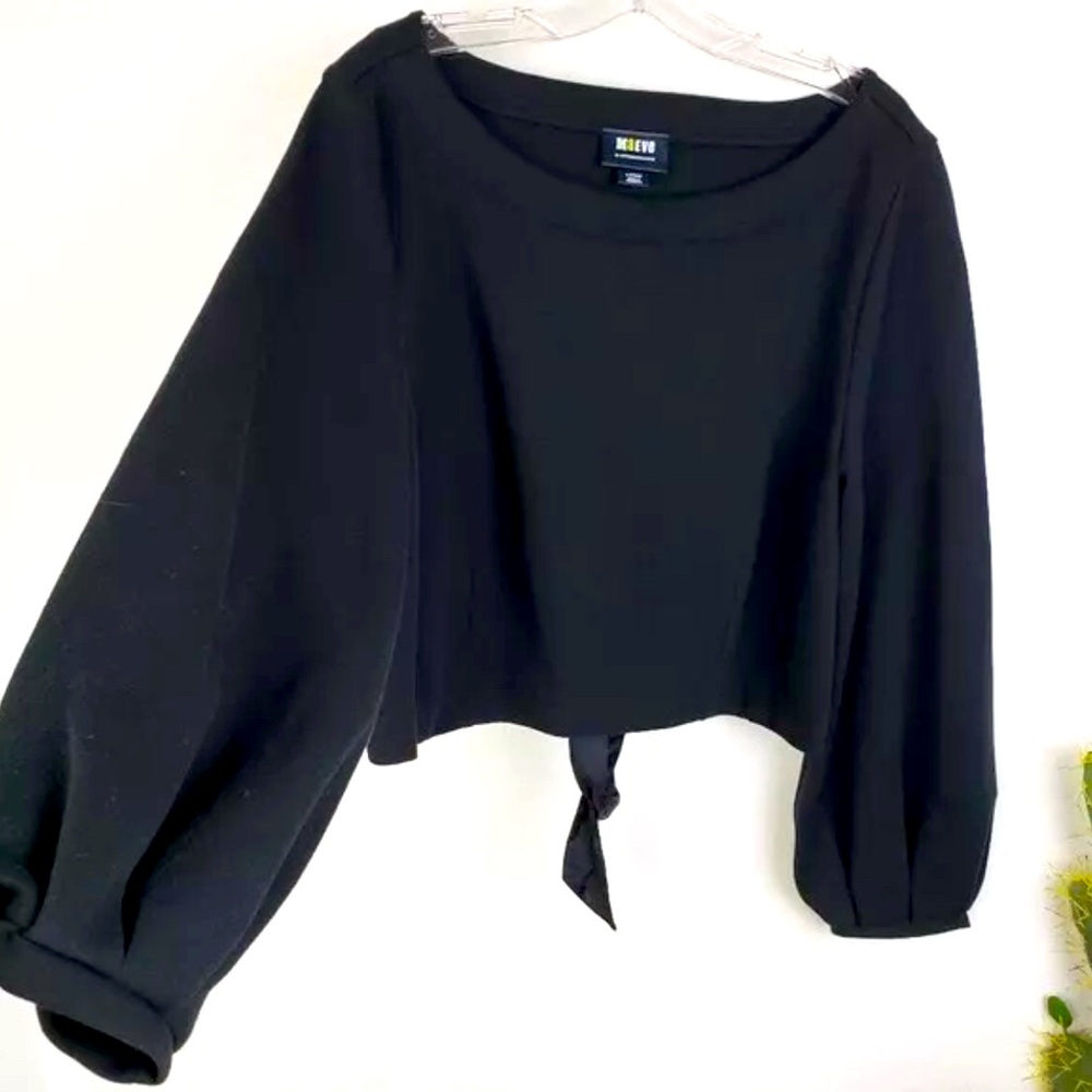 Anthropologie Black Blouse
